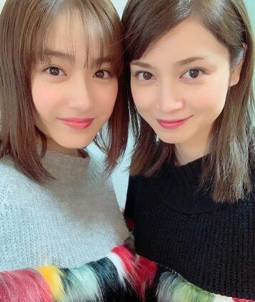 平愛梨と平祐奈のツーショット写真